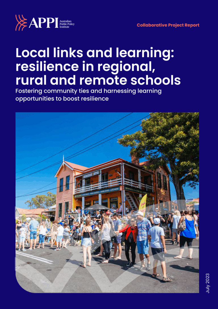 Boosting resilience in regional, rural and remote schools - Australian ...