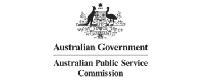 Australia Government Australian Public Service Commission logo.
