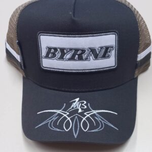 Byrne Trailers Hat (Charcoal & Gold)