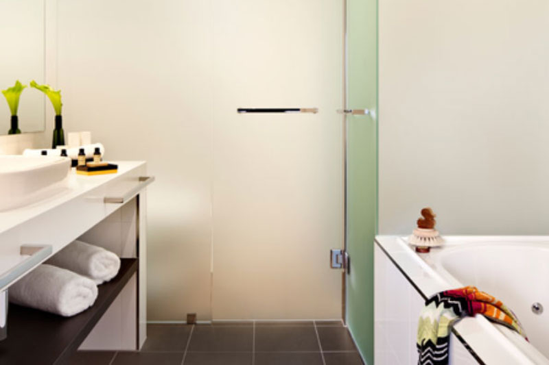 Acid Etched Toughened Glass