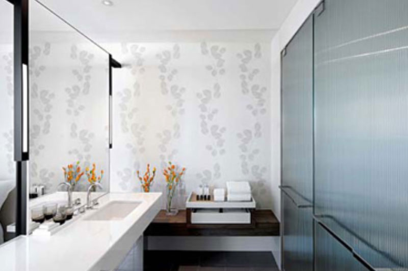 Narrow Reed Toughened Glass