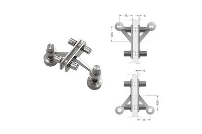 2 Arm V Heavy Duty Wall