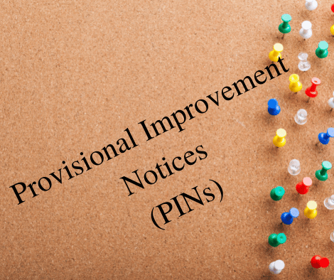Dowell Solutions - Article on - Provisional Improvement Notices (PINs)