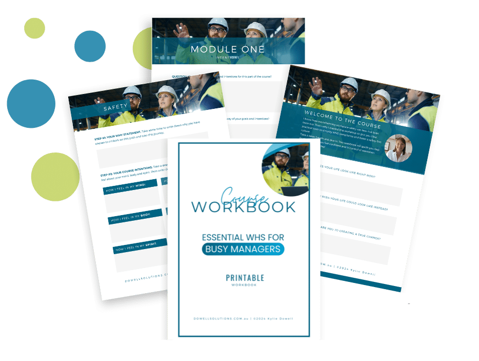 Essential-WHS-For-Busy-Managers-Course-WorkBook-Dowell-Solutions-Kylie-Dowell