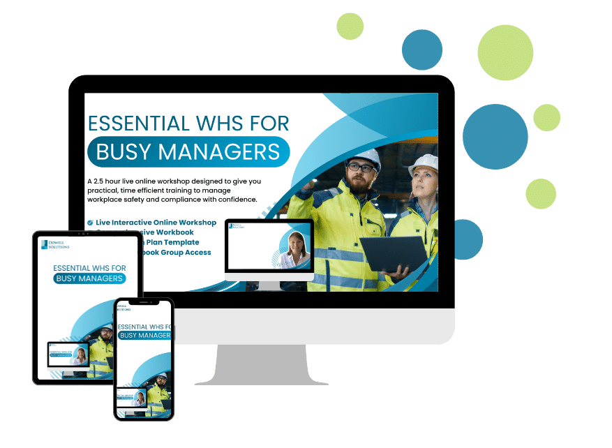 Essential WHS Training for Busy Managers-Computer-Ipad-Iphone-Kylie-Dowell