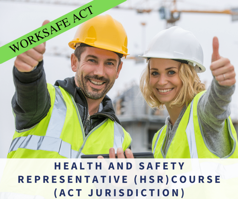 Health and Safety Representative Training Courses-WorkSafe-ACT