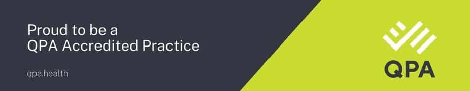 QPA accredited practice banner