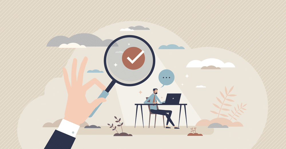 An employee being micromanaged