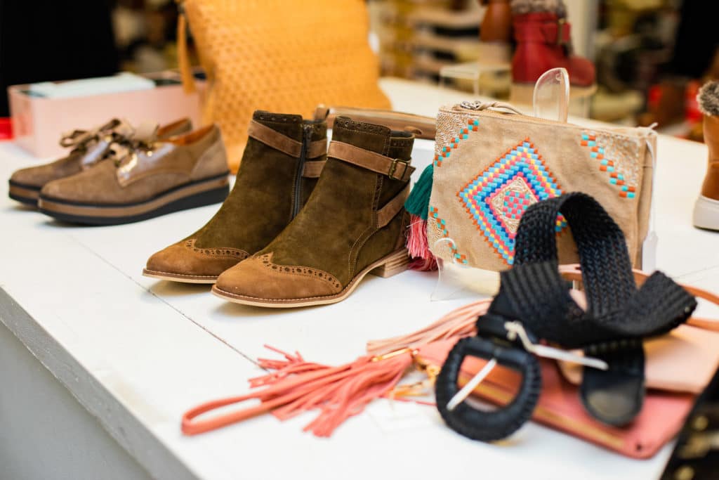 brown ankle boots