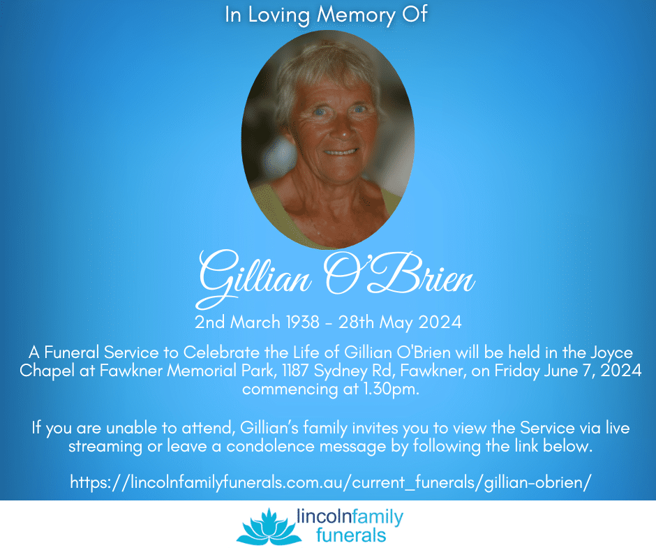 Blue memorial template with portrait of elderly man