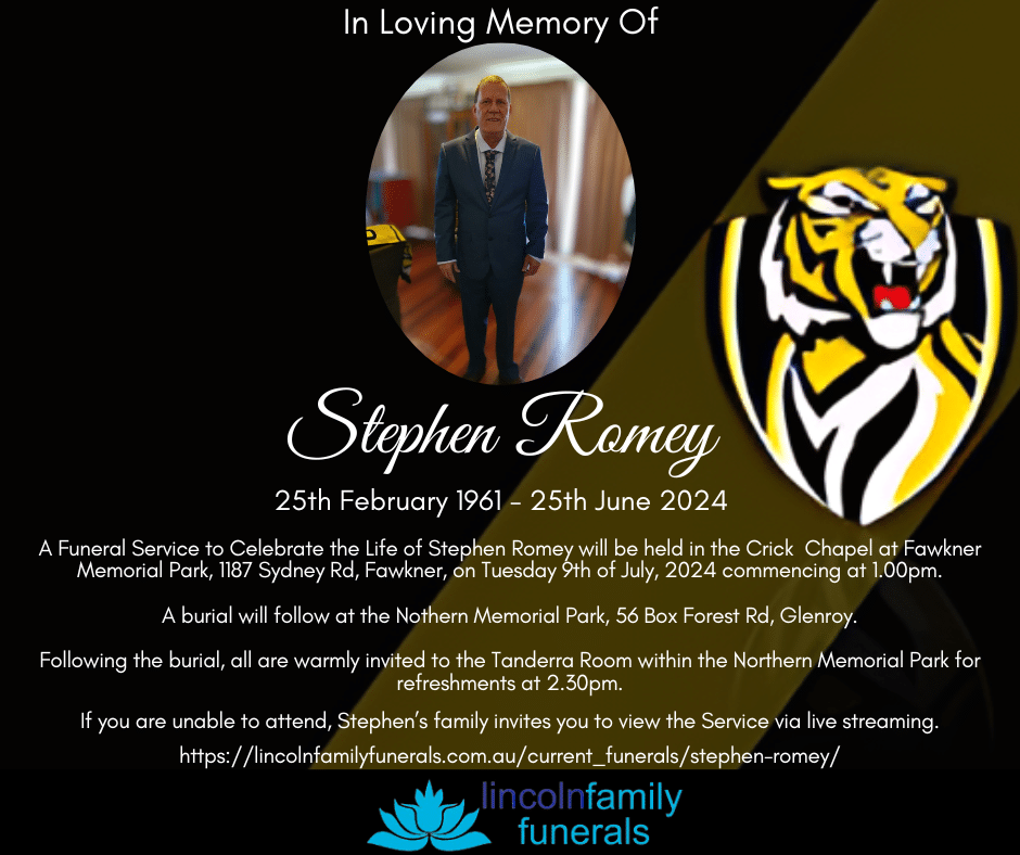 Gold and black memorial template with decorative crown emblem