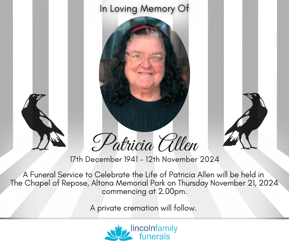 Black and white portrait memorial template with formal design