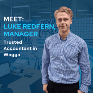 Luke Redfern Navigate Advisors, Wagga-based Chartered Accountant and advisor