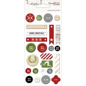 Teresa Collins Candy Lane 25 Decorative Buttons