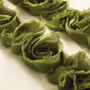 Webster Pages Trimmings Warm Green