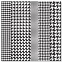 Hambly Screen Prints Houndstooth Black