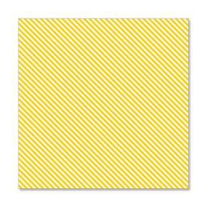 Hambly Screen Prints Diagonal Alley Orange