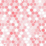 Hambly Screen Prints Honeycombe Pink