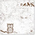 Hambly Screen Prints Out On A Limb Brown
