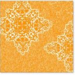 Hambly Screen Prints Bohemian Orange
