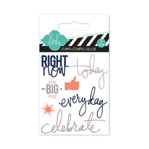 Heidi Swapp Mini Stamp Right Now