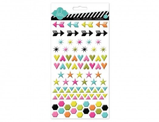 Favorite Things Puffy Shape Stickers