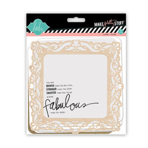 Wood Square Frame Album