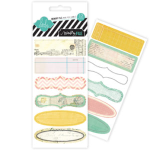 Mini File Tab Stickers