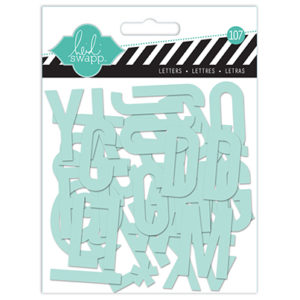 Clear Pop Alphabet Mint