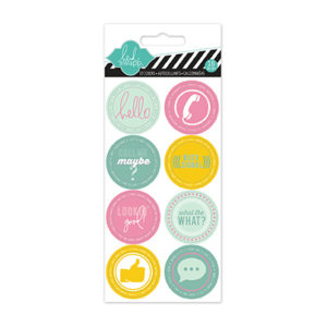 Circles Stickers Hello
