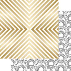 Teresa Collins Nine and Co Double Sided 12 x 12 Pattern Paper Shine