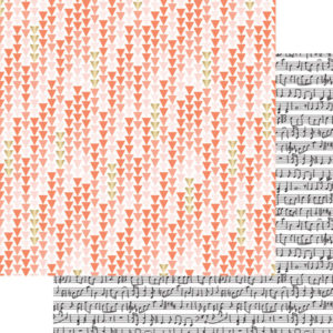 Teresa Collins Nine and Co Double Sided 12 x 12 Pattern Paper Ombre