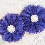 Manor House Ballerina Tulle Flower Violet