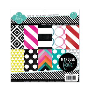 Heidi Swapp Marquee Love - Patterned Paper Pad