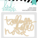 Heidi Swapp Wanderlust - Memory Wood Veneer