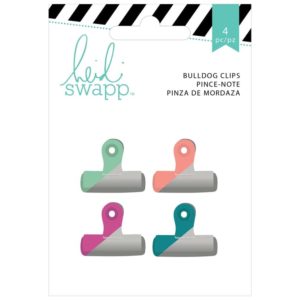 Heidi Swapp Wanderlust - Painted Bulldog Clips
