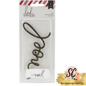 Heidi Swapp Oh What Fun - Metal Die Noel