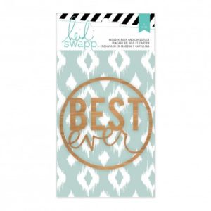 Heidi Swapp Wanderlust - Best Ever Wood Veneer
