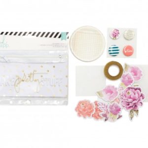 Heidi Swapp Wanderlust - Make Pretty Stuff Flea Market Pouch Kit