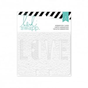 Heidi Swapp Wanderlust - Watercolor Memorydex Cards