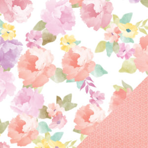 Heidi Swapp Wanderlust - 12 12 Pattern Paper - Market Bouquet