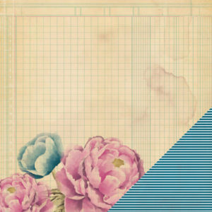 Heidi Swapp Wanderlust - Pressed Flowers 12" Paper
