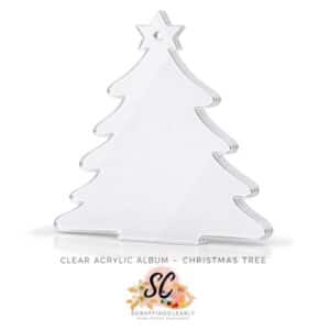 Scrappingclearly Acrylic Albums - Xmas Tree