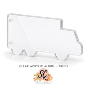 Scrappingclearly Acrylic Albums - Truck
