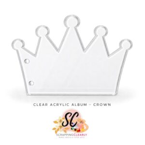 Scrappingclearly Acrylic Albums - Crown