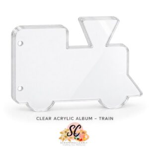 Scrappingclearly Acrylic Albums - Train