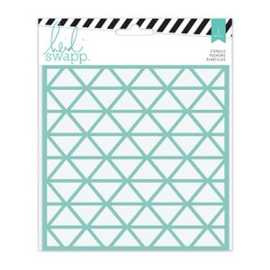 Heidi Swapp Triangles 6 x 6 - Stencil Set