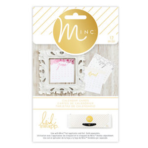 Heidi Swapp MINC Calendar Cards