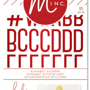 Heidi Swapp MINC Christmas - Small Alpha