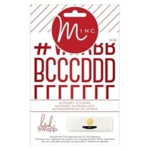 Heidi Swapp MINC Christmas - Small Alpha